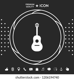 Guitar icon symbol