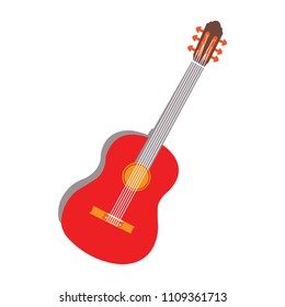 Guitar icon vector
