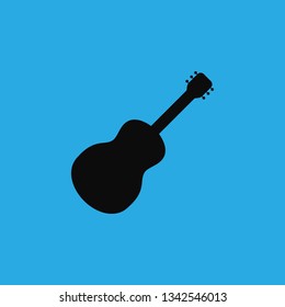 guitar icon vector