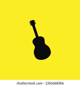 guitar icon vector