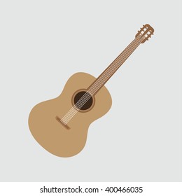 Guitar icon vector