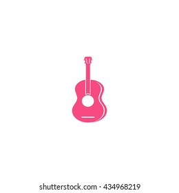 guitar icon vector