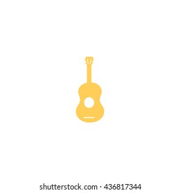 guitar icon vector