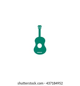 guitar icon vector