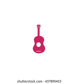 guitar icon vector