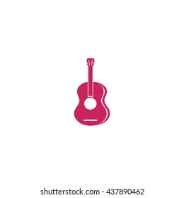 guitar icon vector