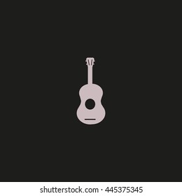 guitar icon vector