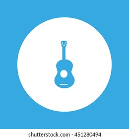 guitar icon vector