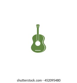 guitar icon vector