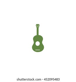 guitar icon vector