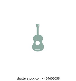 guitar icon vector