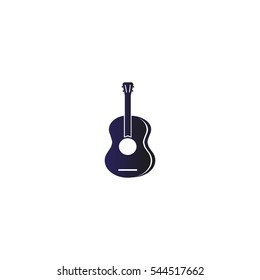 guitar icon vector