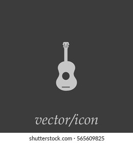 guitar icon vector