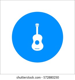 guitar icon vector