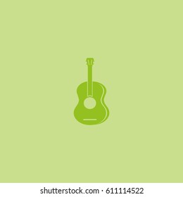 guitar icon vector