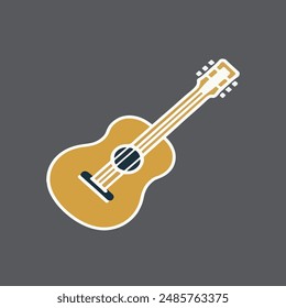Guitar Icon Vector Art, Icons, and Graphics