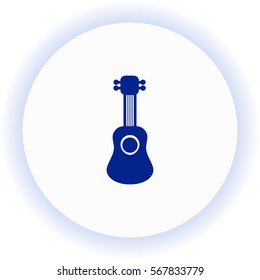Guitar  icon. Vector design.