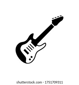 guitar icon vector eps trendy design template logo signage illustration clip art