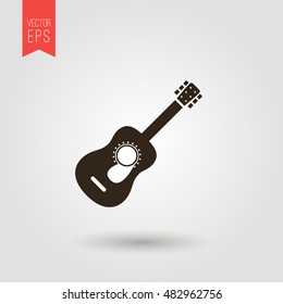 Guitar Icon Vector EPS10