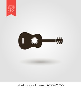 Guitar Icon Vector EPS10 