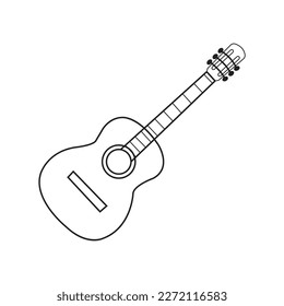 guitar icon vector illustration symbol design