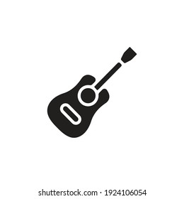 Guitar Icon In Vector. Logotype