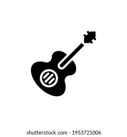 Guitar icon in vector. Logotype