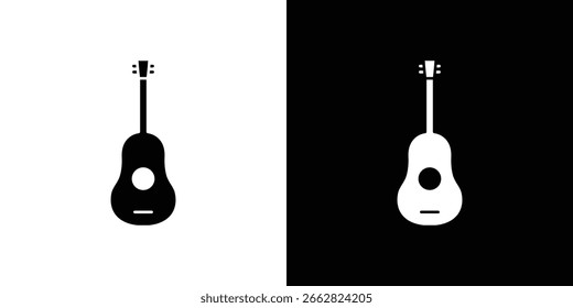 Guitar icon Vector scalable graphics