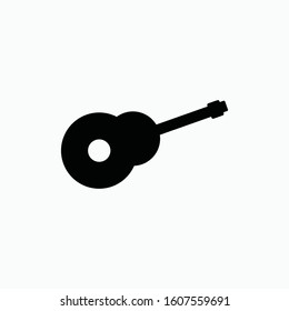 guitar icon vector sign symbol isolated