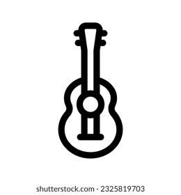 Guitar Icon Vector Symbol Design Illustration