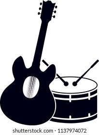 Guitar icon vektor