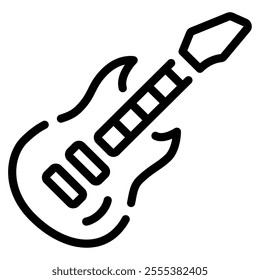Guitar icon for web, app, infographic, etc