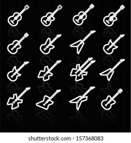 Guitar icons