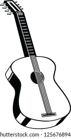 guitar image illustration