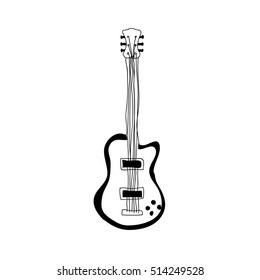 guitar instrument icon image 