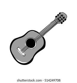 guitar instrument icon image 