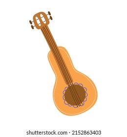 icono de instrumento de guitarra vector aislado