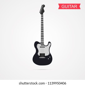 guitar The joy of music Using the designer vector