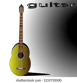 Guitar logo design