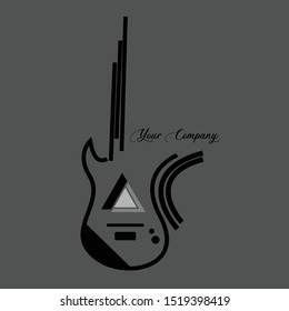 GUITAR LOGO DESIGN FOR BUSINESS SYMBOLS OR MUSIC LOGO