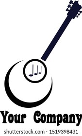 GUITAR LOGO DESIGN FOR BUSINESS SYMBOLS OR MUSIC LOGO