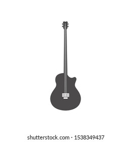 guitar logo design inspiration eps 10