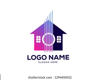 Guitar Logo Designs Vector, Real Estate Logo Designs Concept