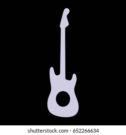 Guitar logo eps 10