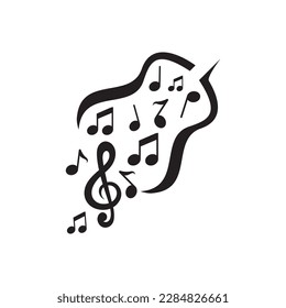 Guitar logo images illustration design