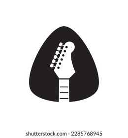 Guitar logo images illustration design