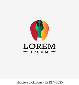 guitar logo only with circle part and color play