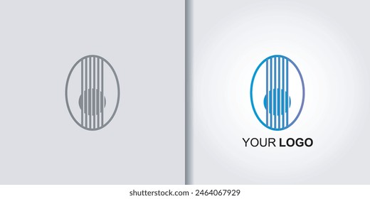 guitar logo set vector music