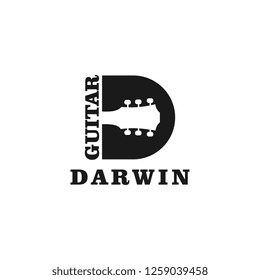 guitar logo template