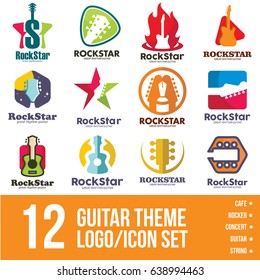 Guitar Logo/Icon Bundle